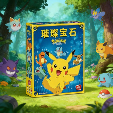 Board Game Pokemon - Jogo de Tabuleiro Pokémon ASMODEE Dazzling