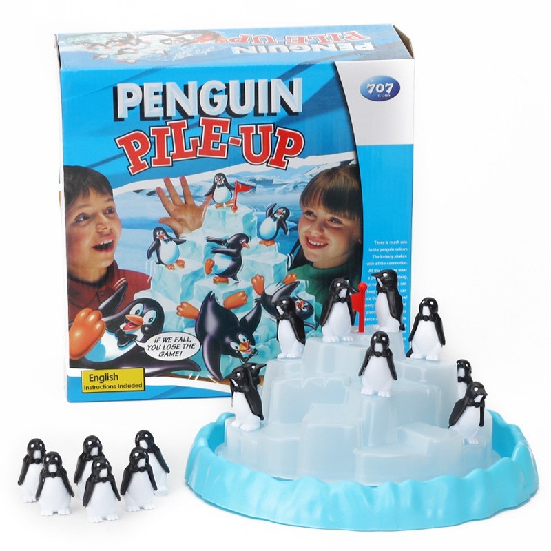 Board Game Quoridor - Brinquedo de Empilhar Pinguins Iceberg: Jogo