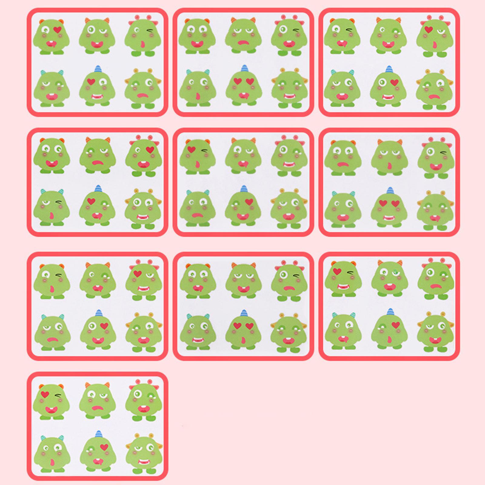 Board Game Monster - Brinquedo de Madeira 2 em 1