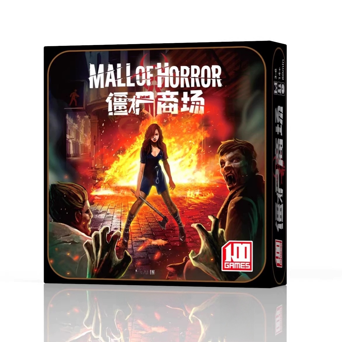 Board Game Zombie - Jogo de Tabuleiro de Siege de