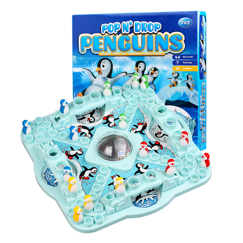Board Game Quoridor - Jogo de festa pinguim xadrez jogo