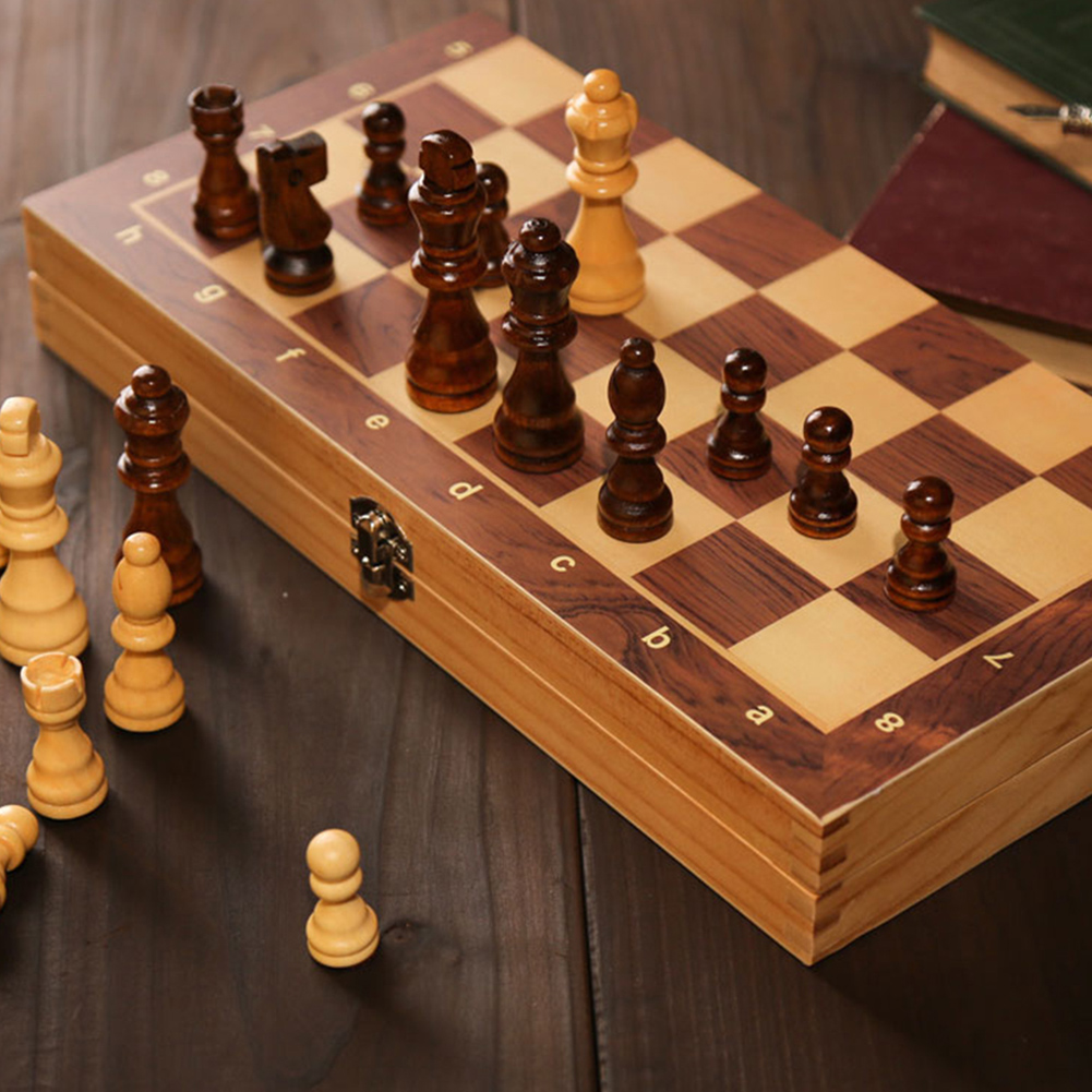 Board Game Vantage - Tabuleiro de Xadrez Grande 29x29cm para
