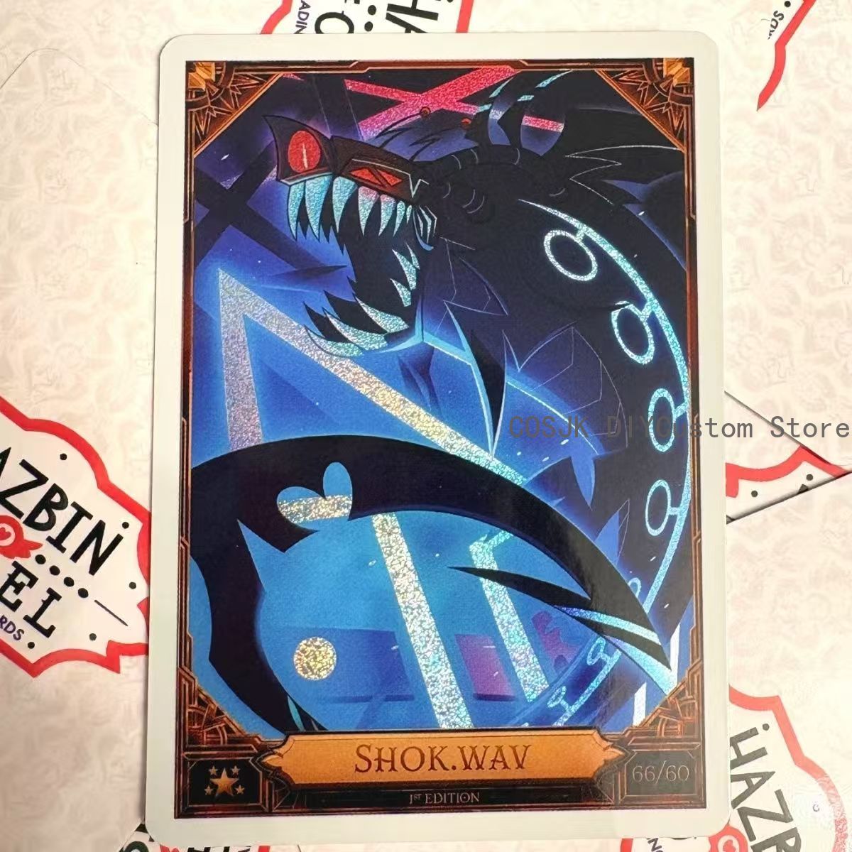 Board Game Card - Coleção de Cartões de Jogo Hazbin