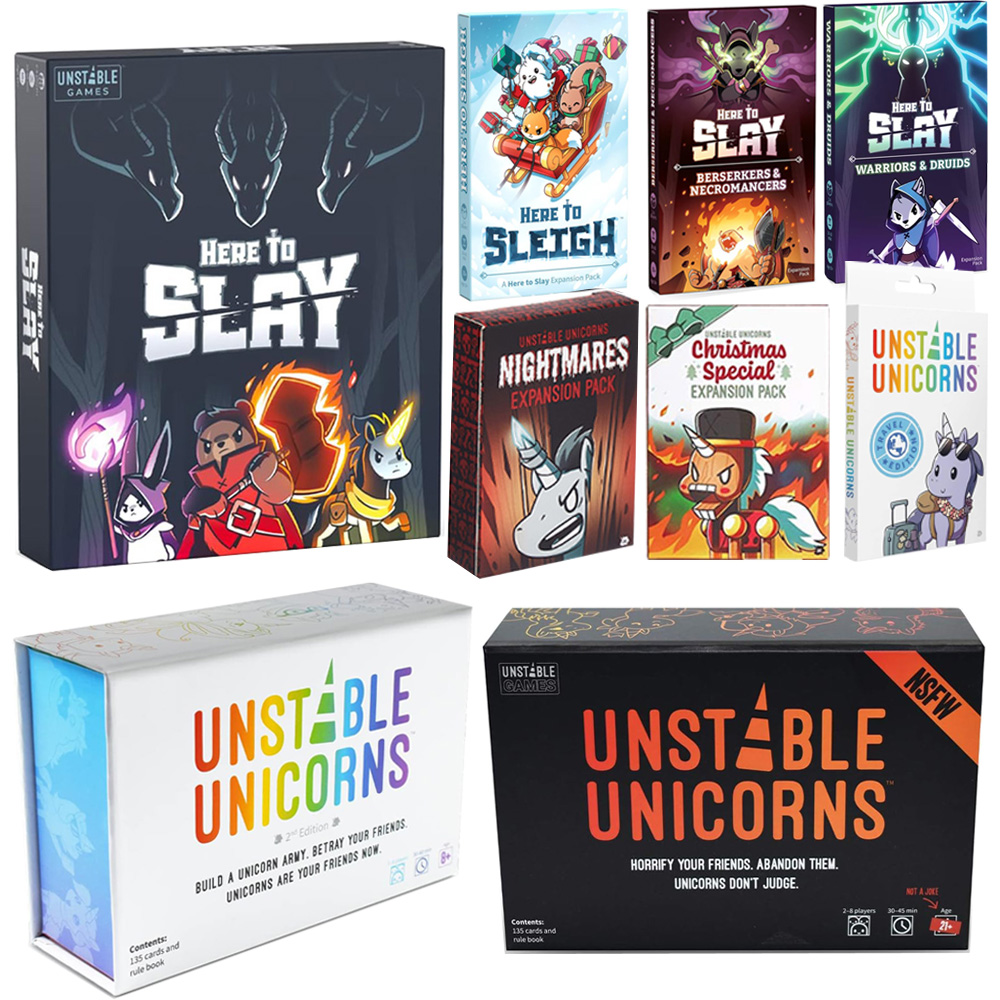 Board Game Here To Slay - Role Playing Card Game for Kids,