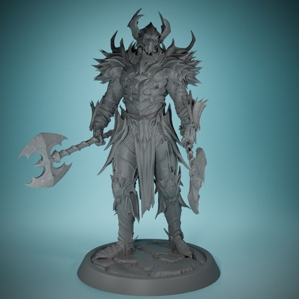 Board Game War - Sem asas demônio cavaleiro 3d impresso
