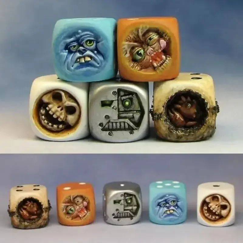 Board Game Monster - Conjunto de dados de rosto de