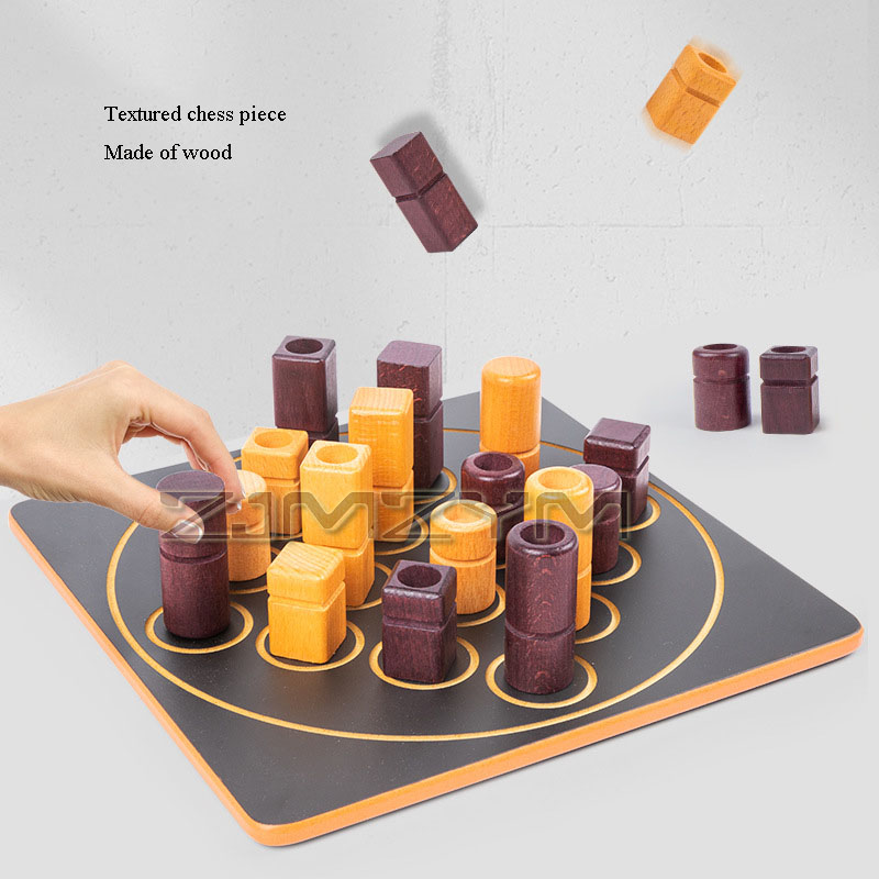 Board Game Quoridor - Xadrez francês de madeira clássico jogo