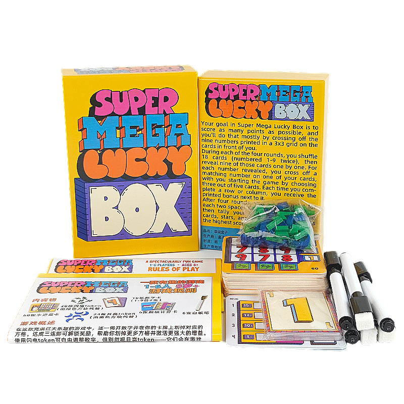 Super Mega Lucky Box: Jogo de  - Board Game Family avaliação e preço