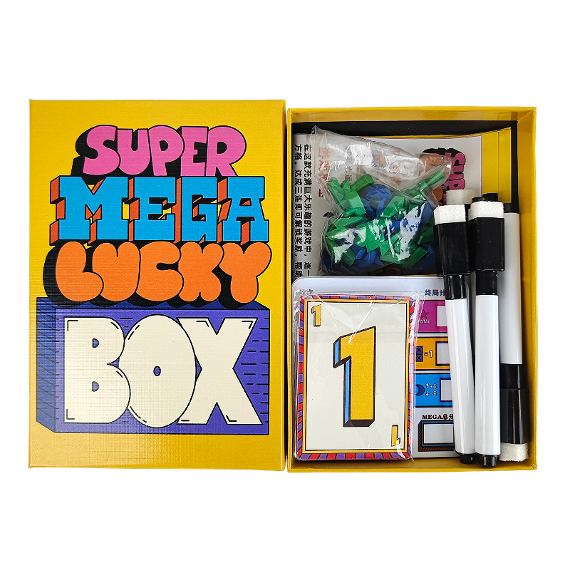 Super Mega Lucky Box: Jogo de  - Board Game Family avaliação e preço