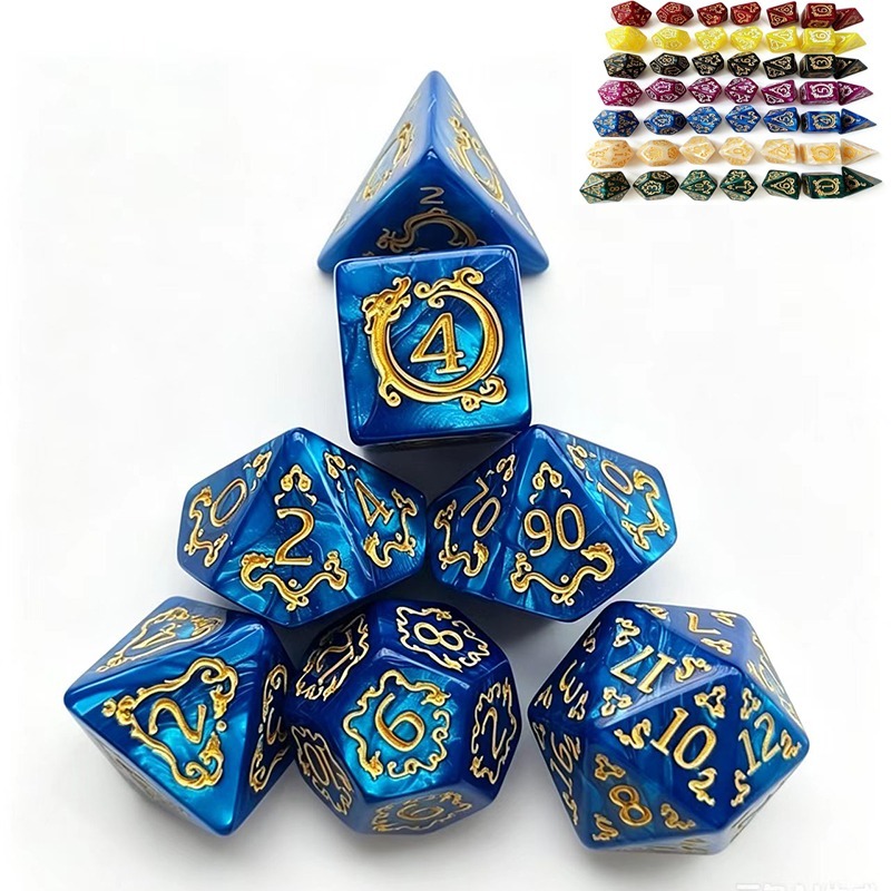 Conjunto de dados poliédricos  - Dice Set Polyhedral avaliação e preço
