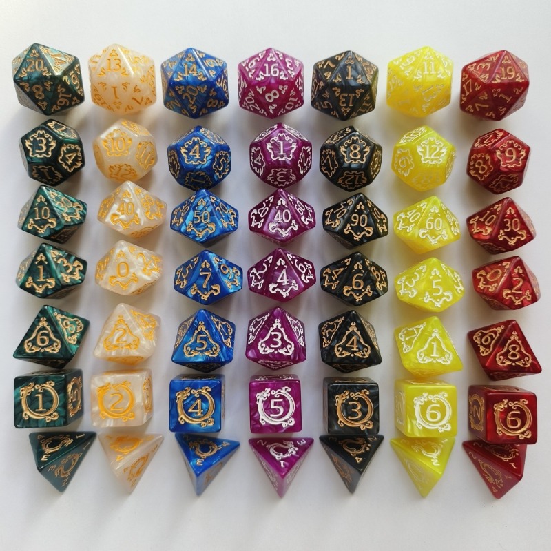 Conjunto de dados poliédricos  - Dice Set Polyhedral avaliação e preço