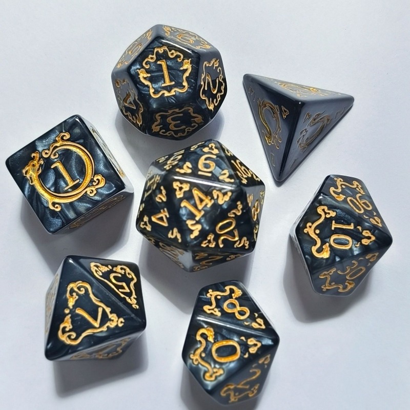 Conjunto de dados poliédricos  - Dice Set Polyhedral avaliação e preço