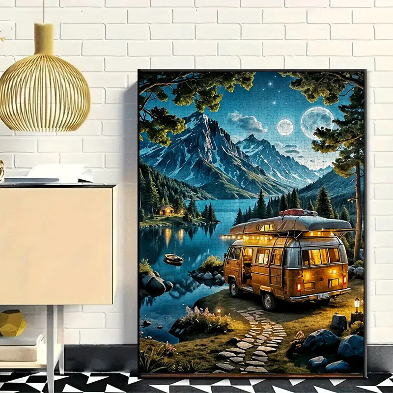 Quebra-cabeça grande de 1000 p - Jigsaw Puzzle Adult avaliação e preço