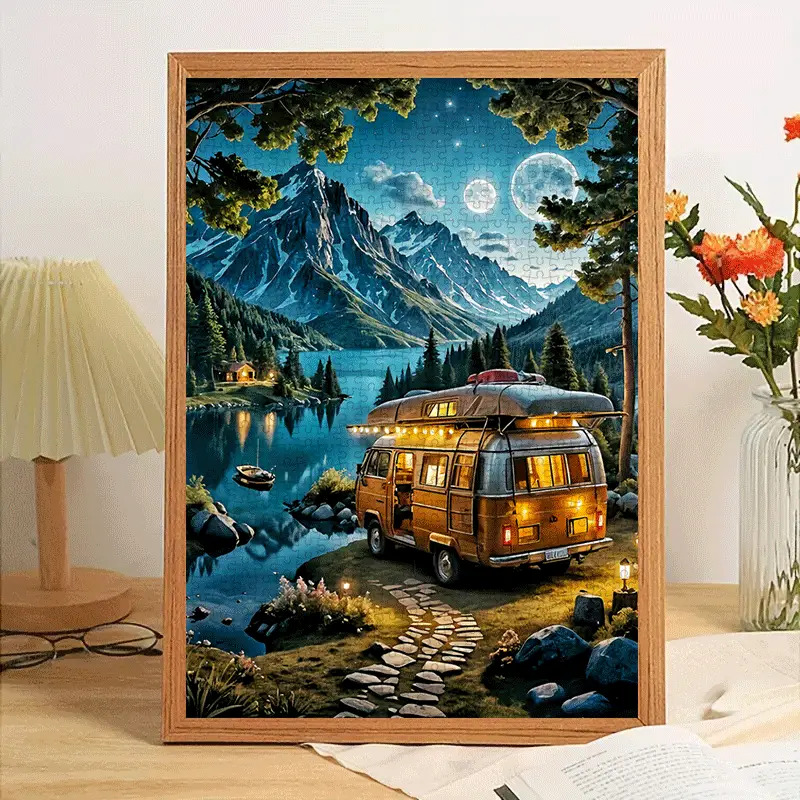Quebra-cabeça grande de 1000 p - Jigsaw Puzzle Adult avaliação e preço
