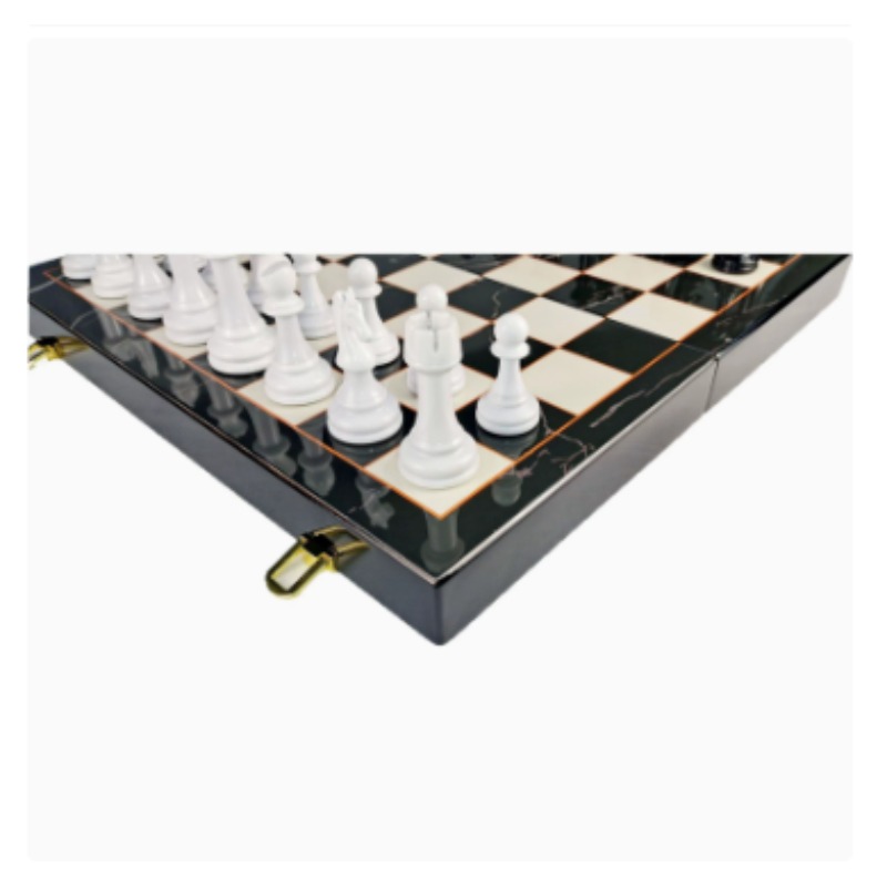Conjunto de Xadrez de Madeira  - Board Game Family avaliação e preço