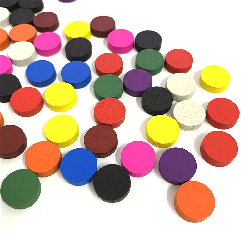 50 peças 15*5mm 11 cores disco - Board Game Quoridor avaliação e preço