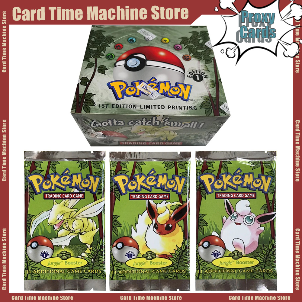 Cartas pokémon 1a edição selva - Board Game Pokemon avaliação e preço