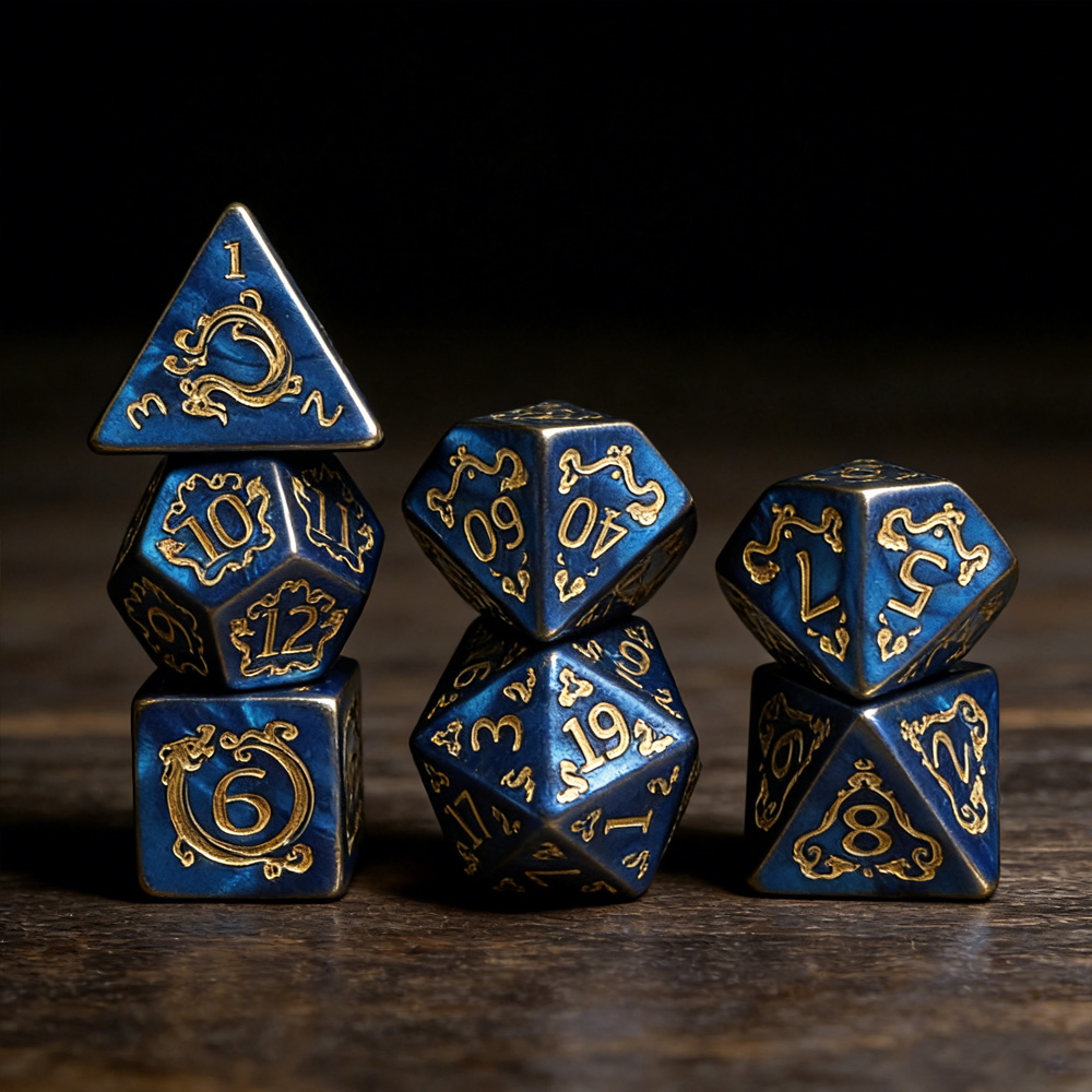 Dnd dados 7 pçs/set dragão pad - Dice Set Polyhedral avaliação e preço