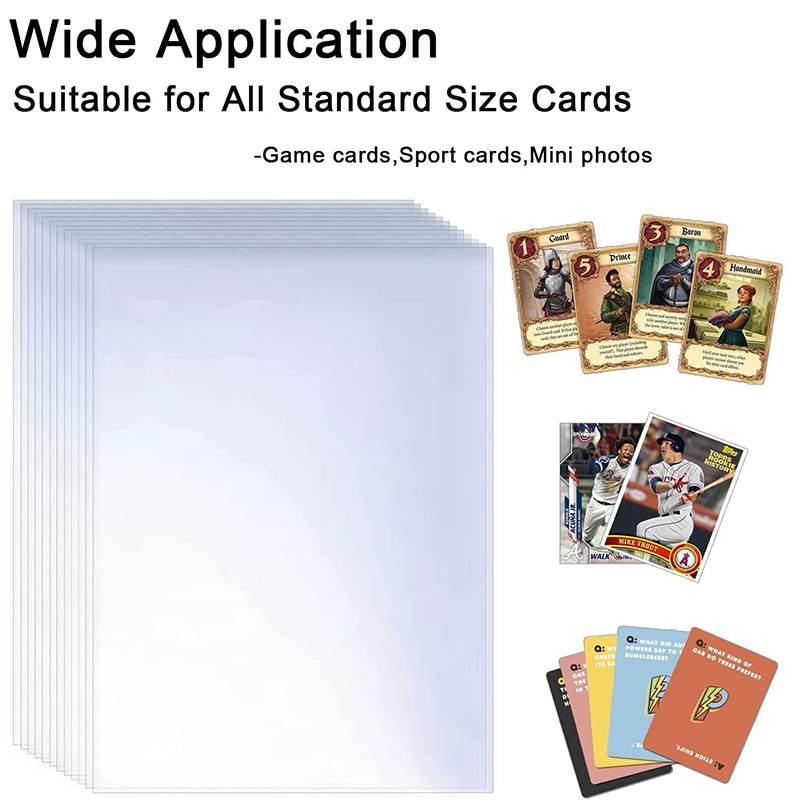 200 pçs transparente capa de c - Board Game Pokemon avaliação e preço