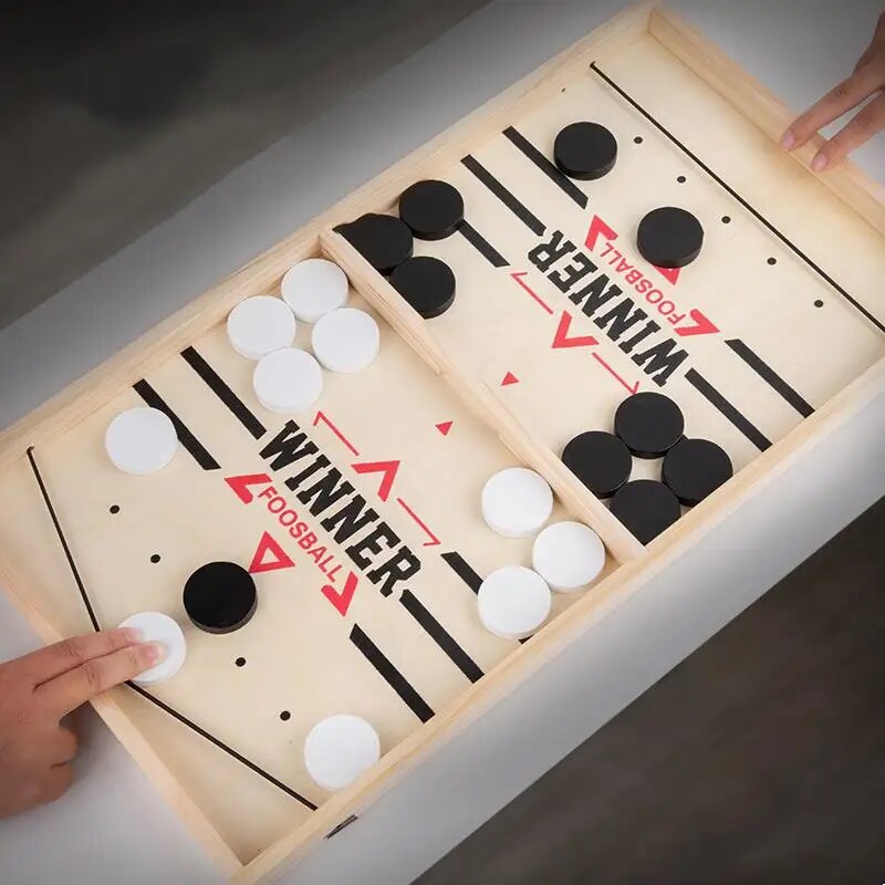 Table Hockey Puck Jogo de tabu - Board Game Quoridor avaliação e preço