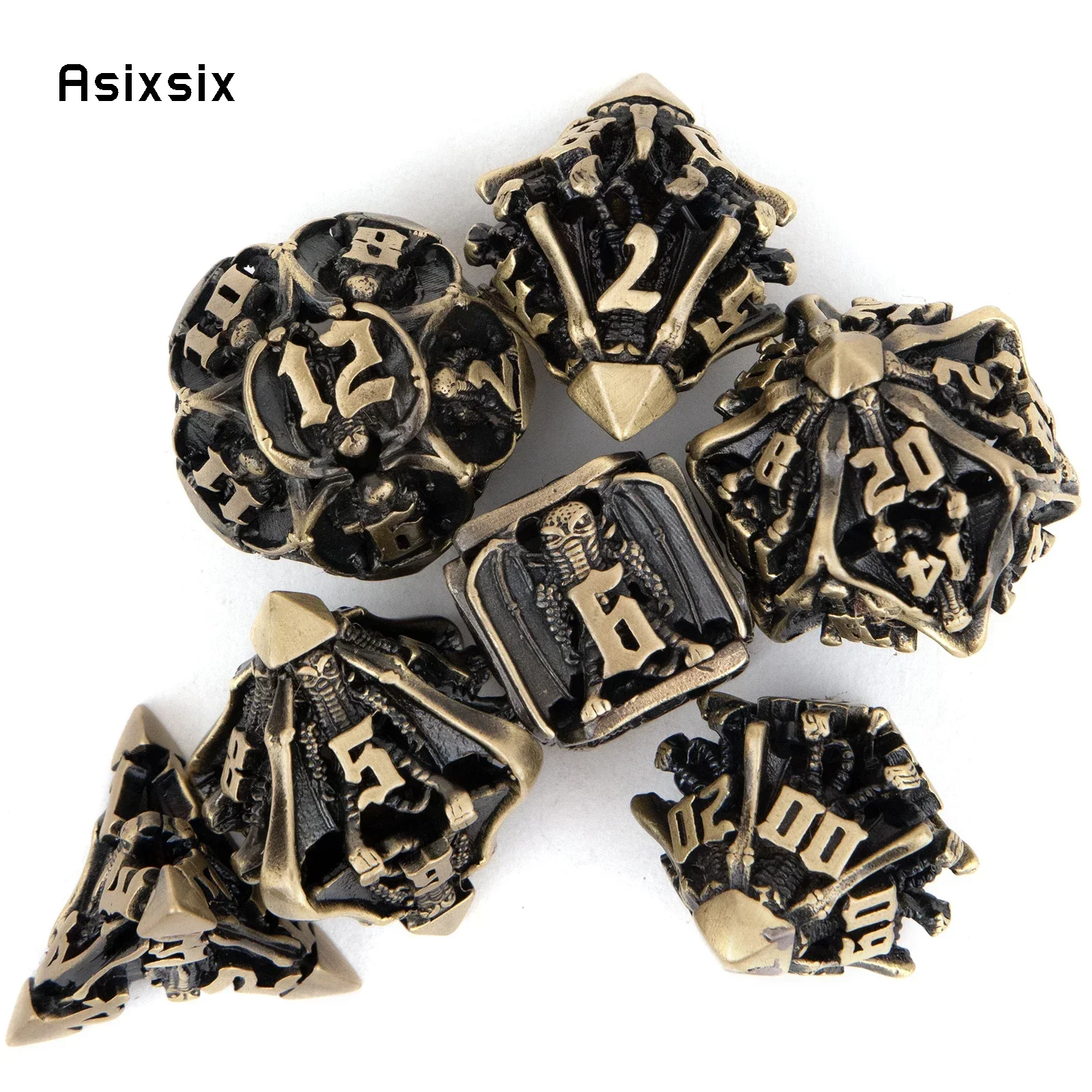 Dados de Metal, Perfeitos para - Dice Set Polyhedral avaliação e preço
