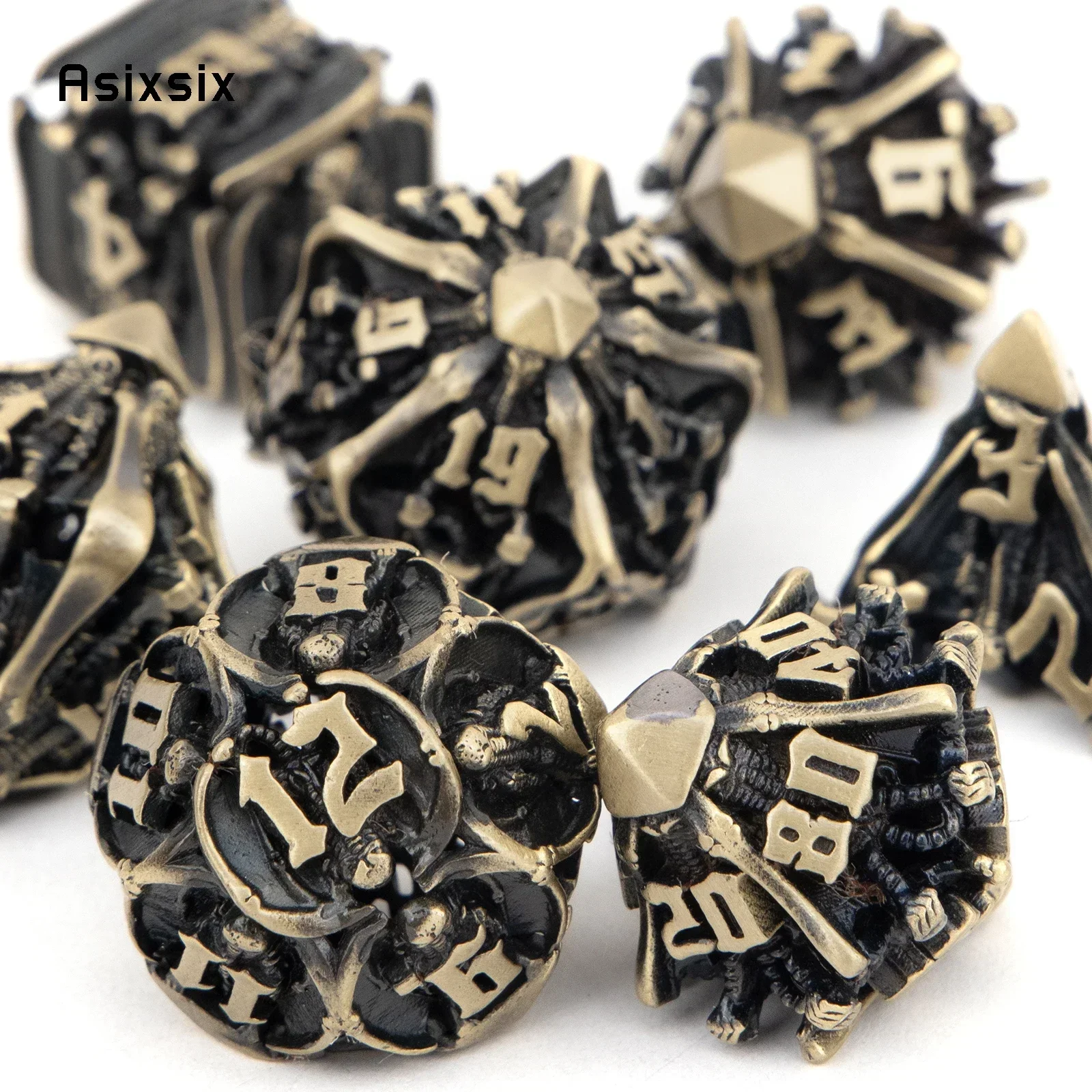 Dados de Metal, Perfeitos para - Dice Set Polyhedral avaliação e preço