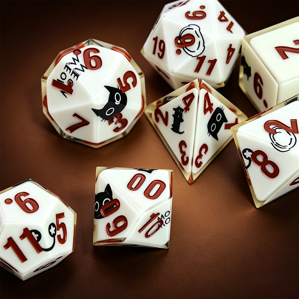 Conjunto de Dados Poliédricos  - Dice Set Polyhedral avaliação e preço