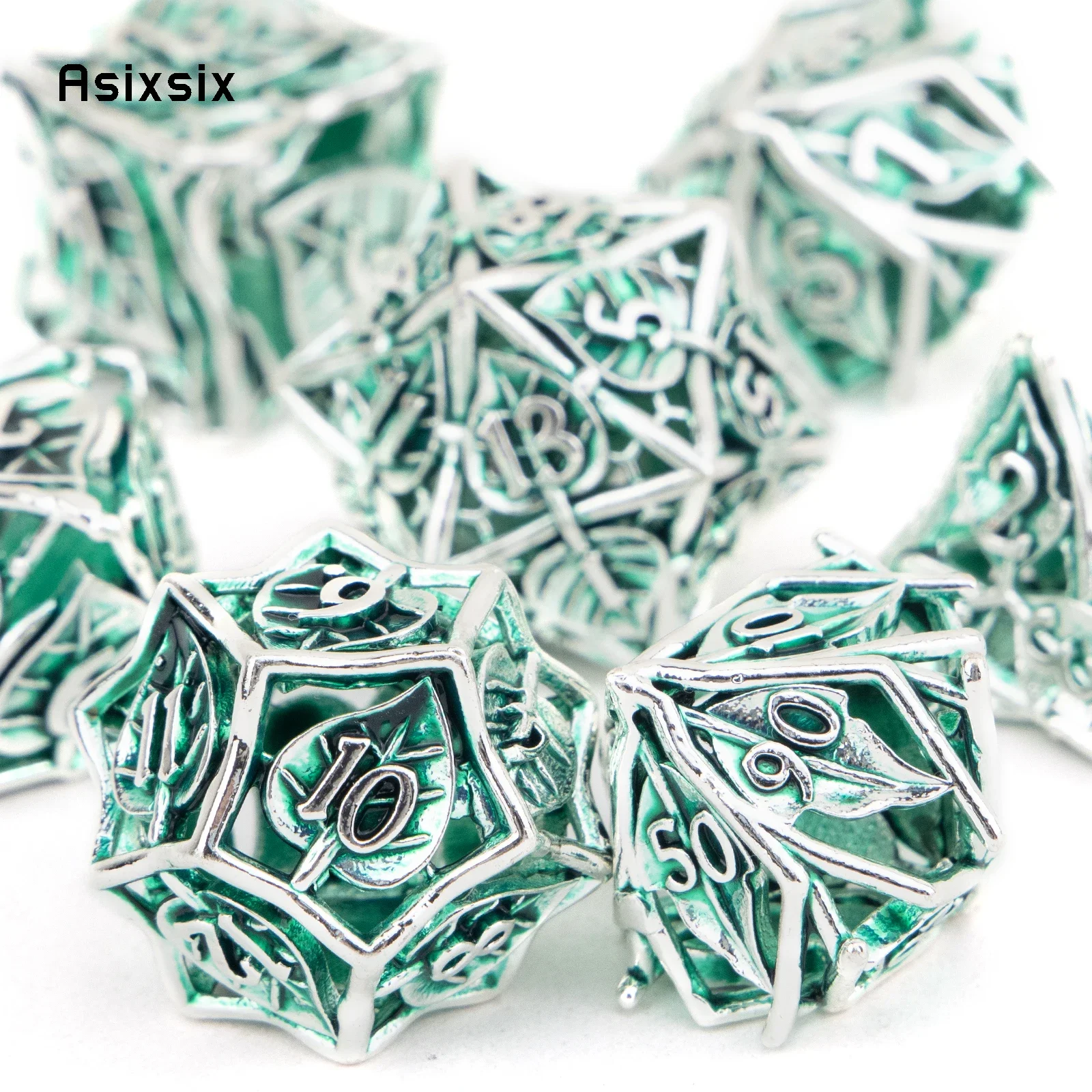 Dados de metal, perfeitos para - Dice Set Polyhedral avaliação e preço