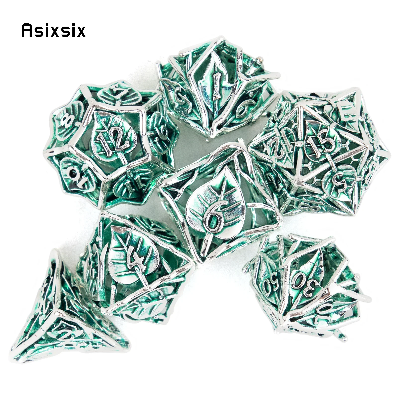 Dados de metal, perfeitos para - Dice Set Polyhedral avaliação e preço