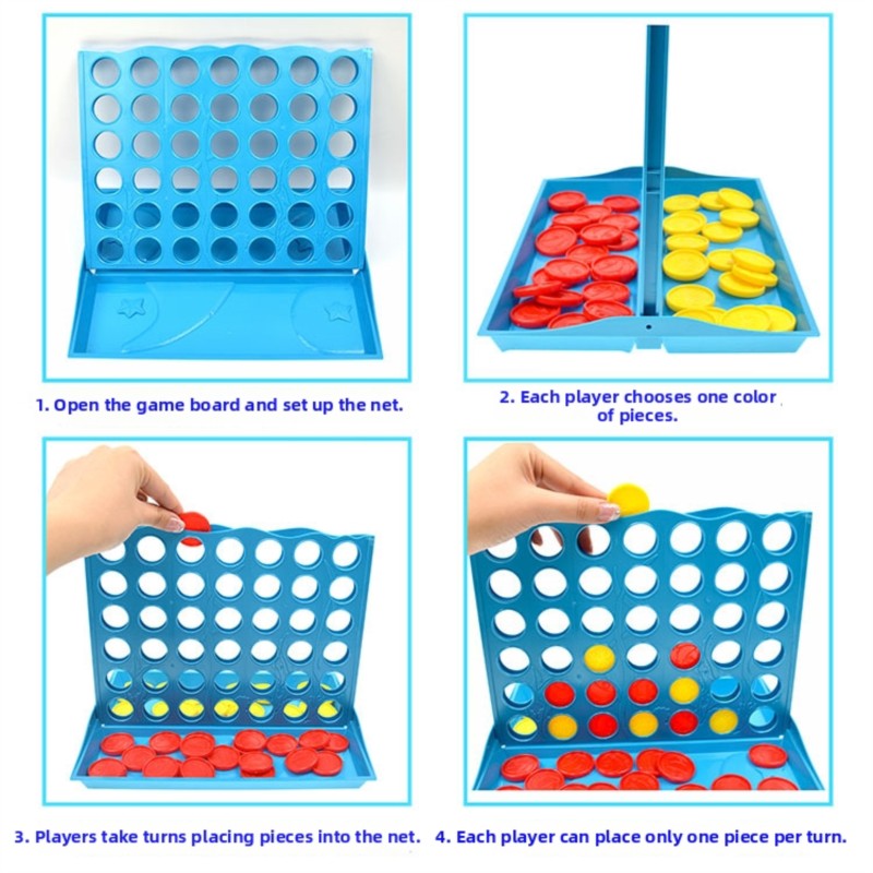 Jogo de Tabuleiro 3D Quatro em - Board Game Family avaliação e preço