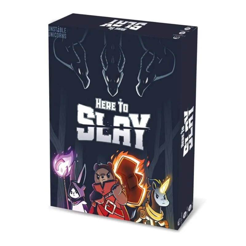 Aqui para escotar aqui para tr - Board Game Here To Slay avaliação e preço