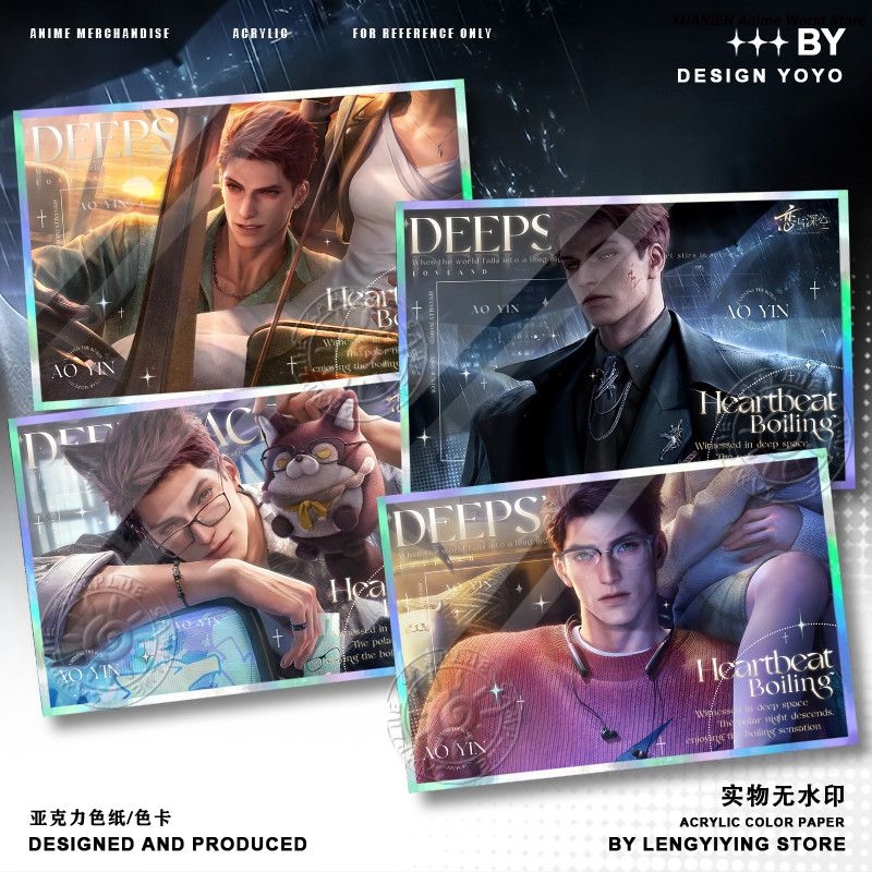 Anime Love and Deepspace Game  - Board Game Card avaliação e preço