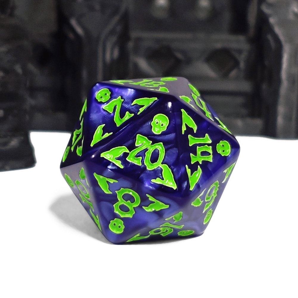 Conjunto de Dados Cthulhu Azul - Dice Set Polyhedral avaliação e preço