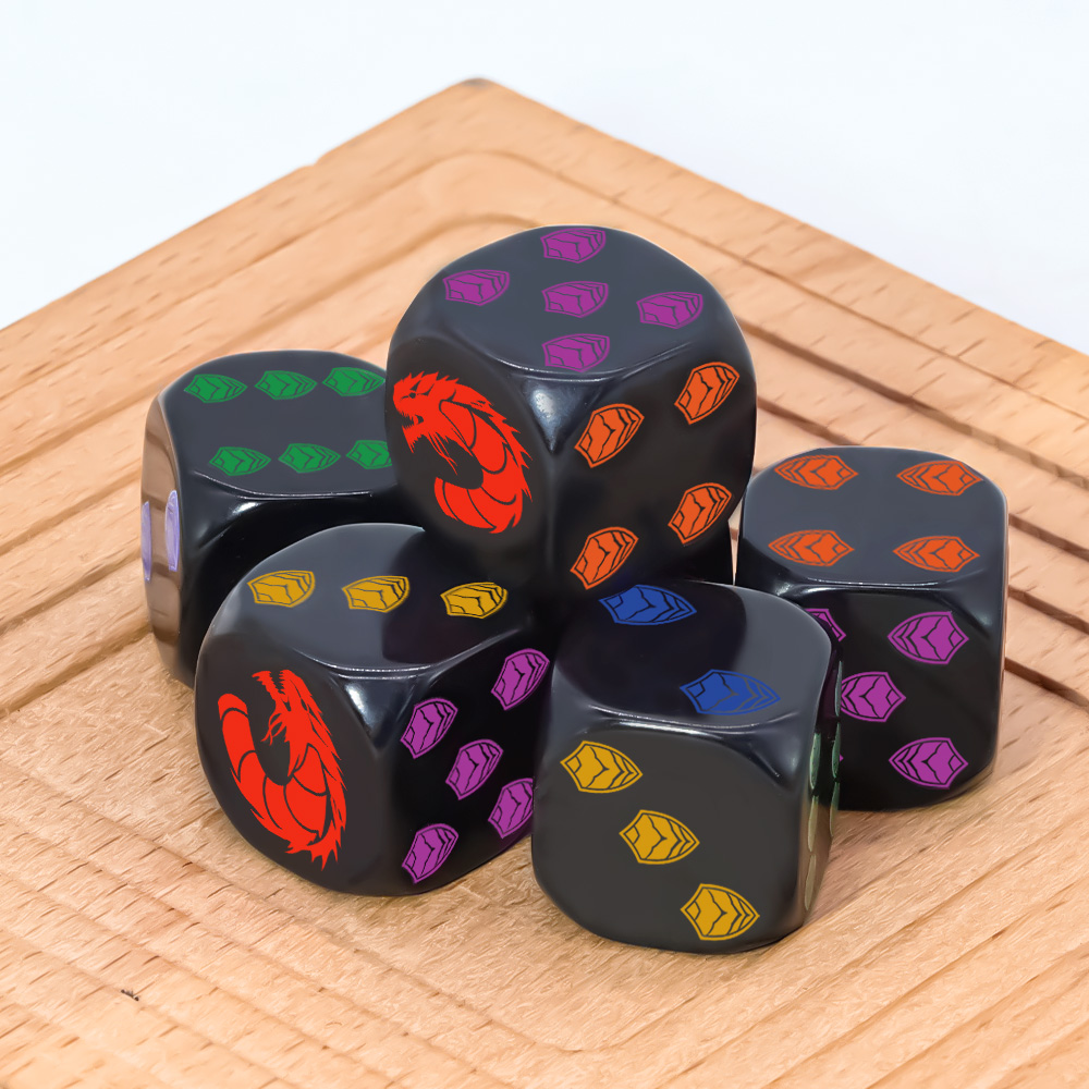 Conjunto de Dados Poliédricos  - Dice Set Polyhedral avaliação e preço