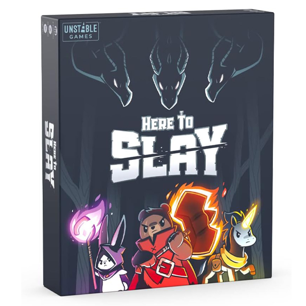 Role Playing Card Game for Kid - Board Game Here To Slay avaliação e preço