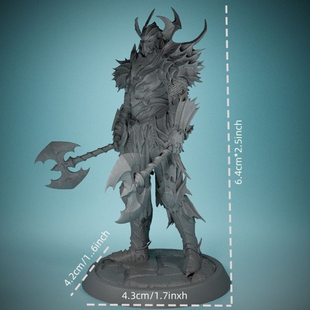 Sem asas demônio cavaleiro 3d  - Board Game War avaliação e preço