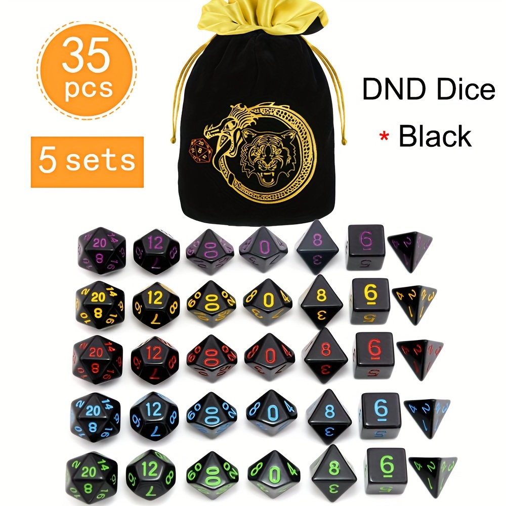 Conjunto de Dados Poliedrais D - Dice Set Polyhedral avaliação e preço