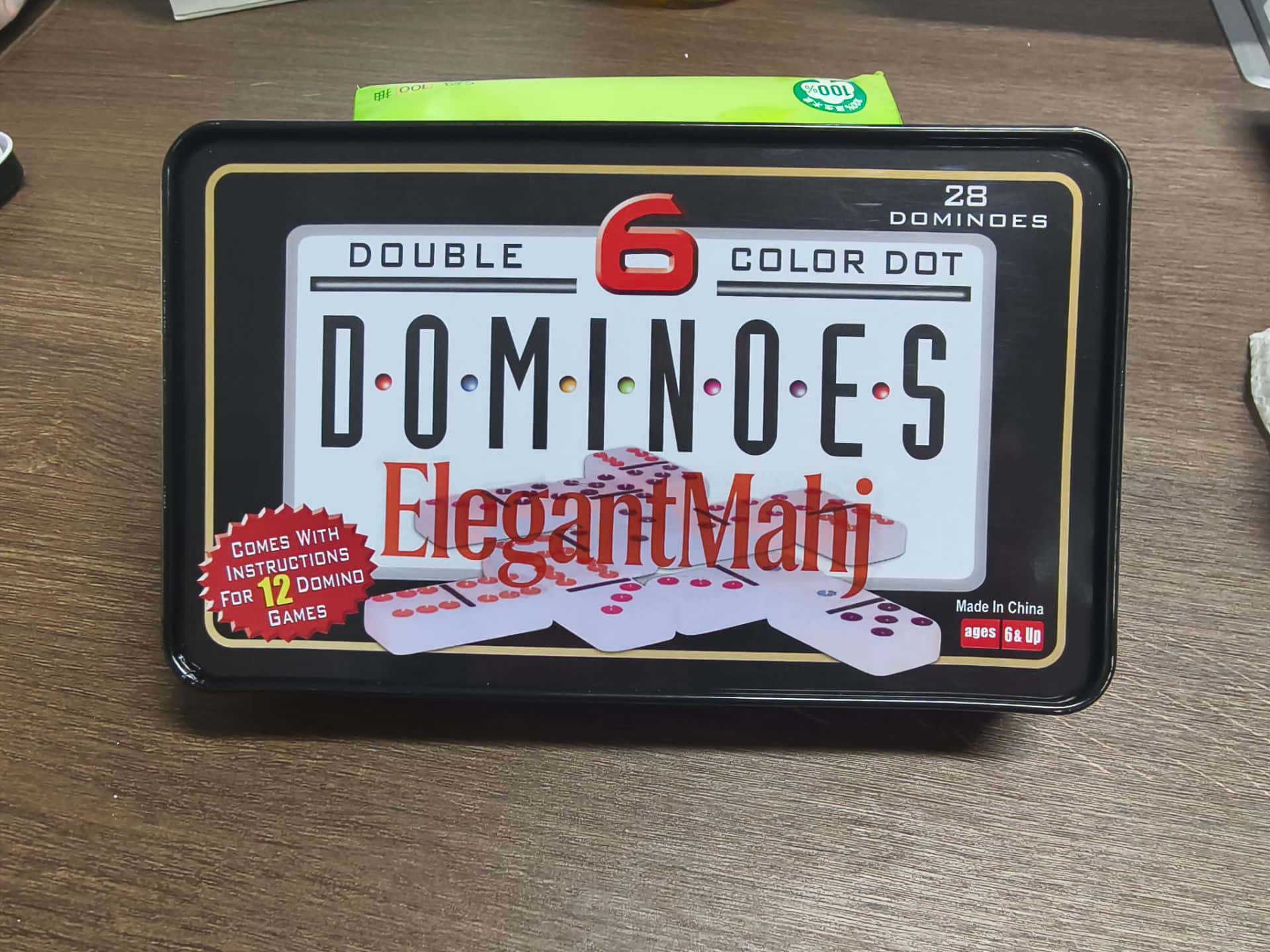Conjunto de Dominó Elegante Ma - Board Game Family avaliação e preço