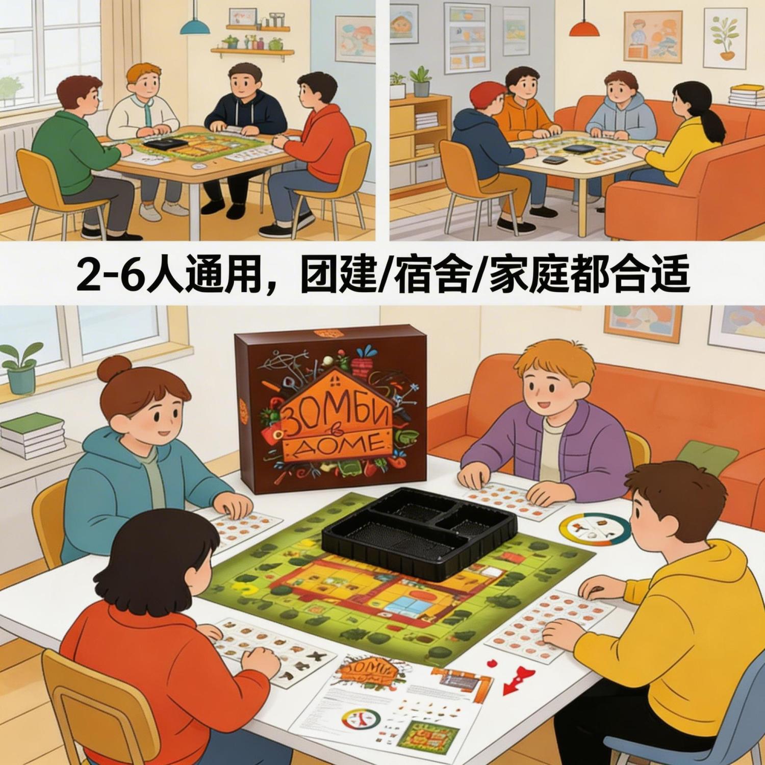 Versão Russa do Jogo de Tabule - Board Game Zombie avaliação e preço