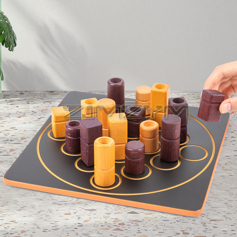 Xadrez francês de madeira clás - Board Game Quoridor avaliação e preço