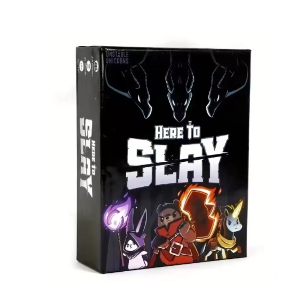 Mais novo jogo de base TeeTurt - Board Game Here To Slay avaliação e preço