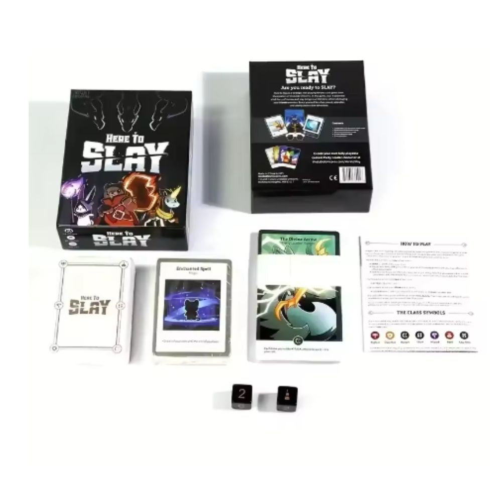 Mais novo jogo de base TeeTurt - Board Game Here To Slay avaliação e preço