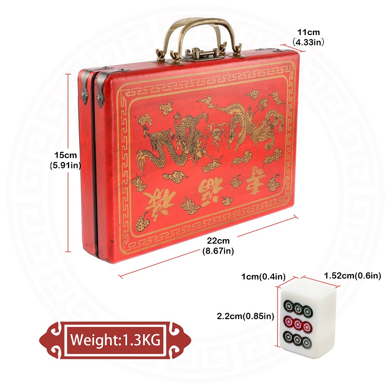 Conjunto de Mahjong Chinês com - Board Game Vantage avaliação e preço